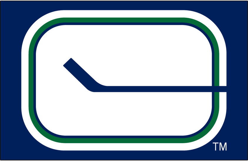 Vancouver Canucks 1970-1978 Primary Dark Logo iron on heat transfer